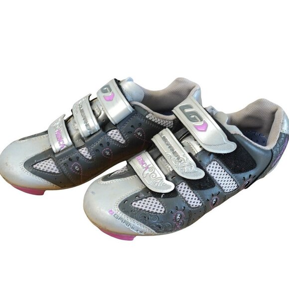 Louis Garneau LG Ergo Air Fresca Cycling‎ Road Bike Shoes Size 6Gray/Black - Picture 2 of 10